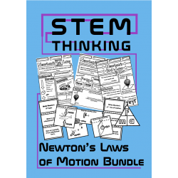 Newton's Laws of Motion Physics Bundle